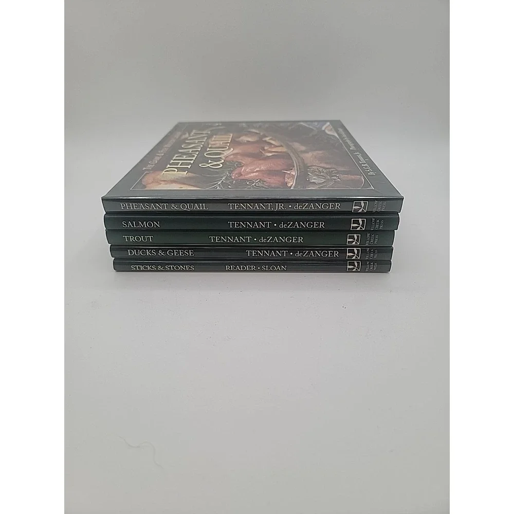 Wild‎ Game Cookbook 4 HC Set Pheasant Trout Salmon Steaks & Stews 1 Sealed